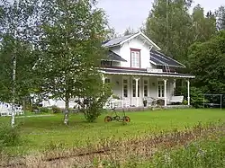 Kortfors railway station