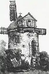 Image 4A windmill in Wales, United Kingdom. 1815. (from Windmill)