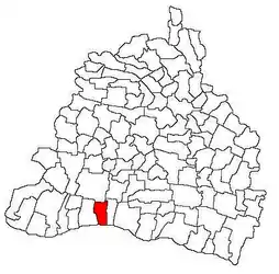 Location in Dolj County
