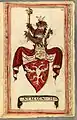 Nemanjić dynasty coat of arms, by Stanislaus Rubcich (ca. 1700)
