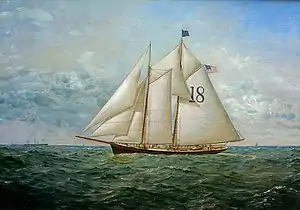James StaffordPilot boat, No. 18