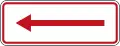 (R6-10.1) No Stopping (on the left of this sign)