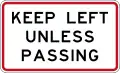 (R7-1) Keep Left Unless Passing