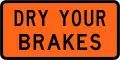(TW-19) Dry Your Brakes