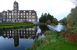 Newbridge College and the River Liffey