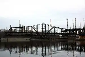 Rock Island Swing Bridge in 2008