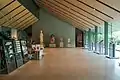 Interior of the museum