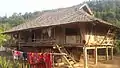 Stilt house of Lao people in Lai Châu