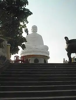Hải Đức Buddha, the 30&nbsp;ft tall statue built in 1964 at Long Sơn Pagoda in Nha Trang.