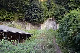 Niches of Temple of Diana in Nemi