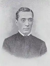 Bust portrait of Nicholas Russo