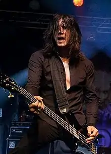 Nick Douglas live with Doro in 2011