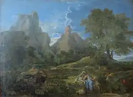 Landscape with Polyphemus, by Nicolas Poussin