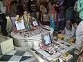 Place of appearance of Banke Bihar inside Nidhivan premises