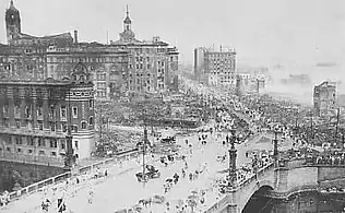 Nihonbashi after Great Kanto Earthquake, September 1, 1923