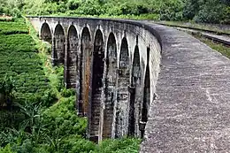 Nine arches bridge