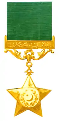 Nishan-e-Haider(lit. Order of Lion)Nine out of ten Army personnel have been posthumously honored