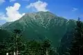 Mount Nishinōtori seen from Kumanodaira