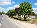 Town entrance