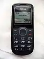 Nokia 1202-2 RH-112 with Russian-language UI and Cyrillic button labels