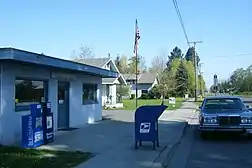 The local post office