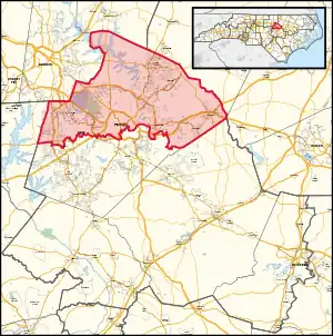 District boundaries from 2023 to 2025