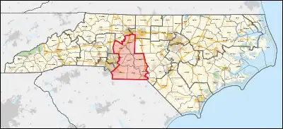District boundaries from 2023 to 2025