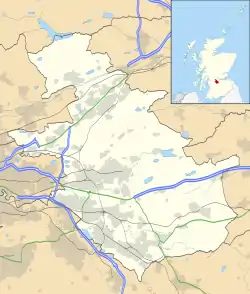 Cardowan is located in North Lanarkshire
