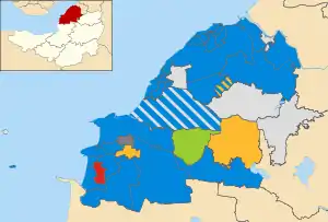 2007 results map
