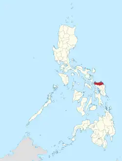 Location of Northern Samar