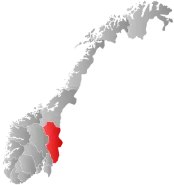 Official logo of Kvikne herred