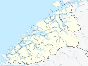 Ulsteinvik is located in Møre og Romsdal