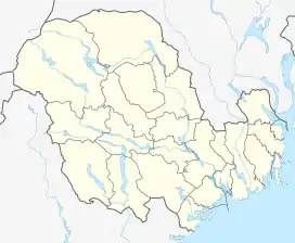 Eidsborg is located in Vestfold og Telemark