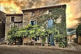 A roadside cottage