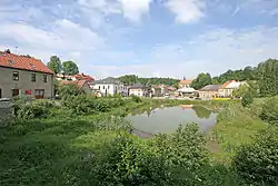 View towards the Nové Hrady Château