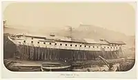 Junon&nbsp;(1861) on stack