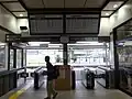 The ticket barriers, August 2014
