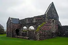 Photo of a ruinous nunnery