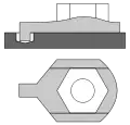 A tab washer