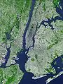 False-color satellite image