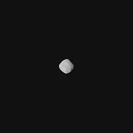 Asteroid Bennu from 330&nbsp;km (210&nbsp;mi) away (29 October 2018)