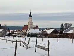 Oberrieden seen form from the east