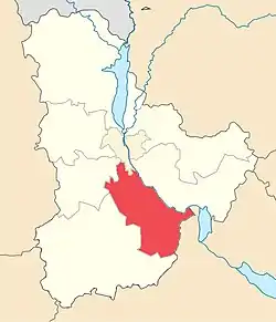 Obukhiv Raion after the 2020 raion reform