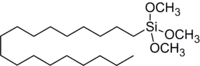 2D model of octadecyltrimethoxysilane