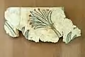 Offering table fragment, Phylakopi III, Late Cycladic I, Minoan influence