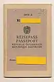"Serie E" Austrian passport, issued in 1970.