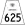 Highway 625 marker