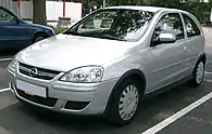 Opel Corsa three-door (2003–2006)