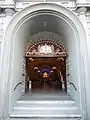 Main door, entrance