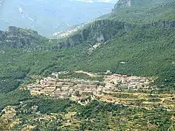 Panorama of Osini